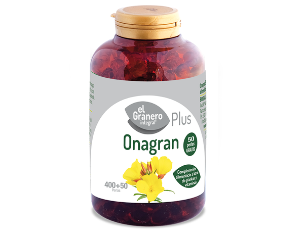 Onagran aceite de onagra 450 perlas 715 mg de El Granero Integral