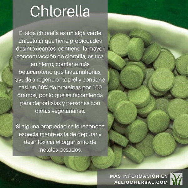 Chlorella Bio, 180 comprimidos 400 mg de El Granero Integral