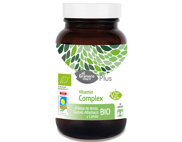 Vitamin Complex Bio 30 cápsulas 475 mg de El Granero Integral