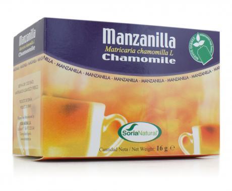 Manzanilla Infusion 20 filtros de Soria Natural.
