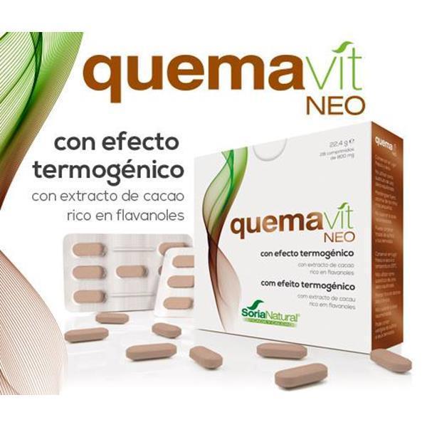 Quemavit neo 28 comprimidos de Soria Natural