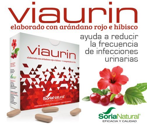 Viaurin 28 comprimidos 750 mg de Soria Natural
