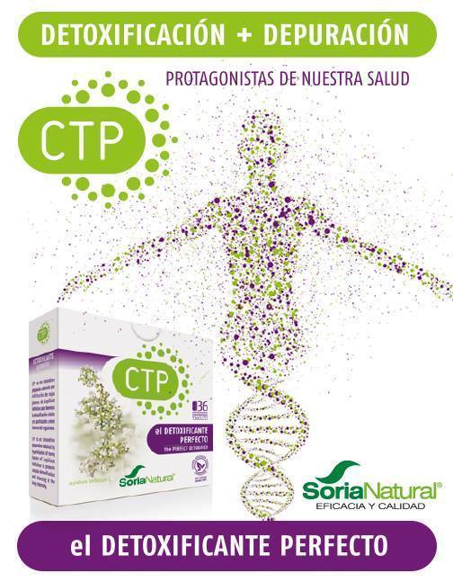 CTP 36 (depuración + detoxificación) comprimidos de Soria Natural