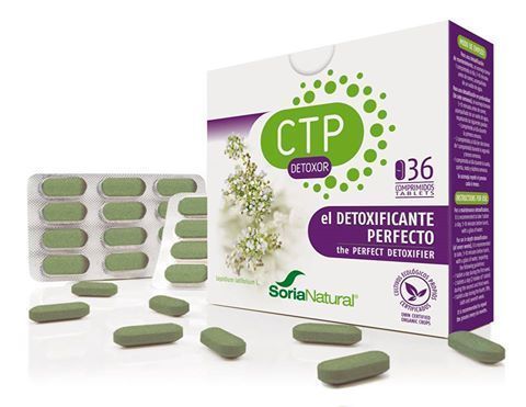 CTP 36 (depuración + detoxificación) comprimidos de Soria Natural