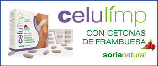 Celulímp con cetonas de frambuesa 28 comprimidos de Soria Natural