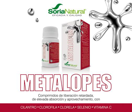 Metalopes 120 comprimidos de Soria Natural