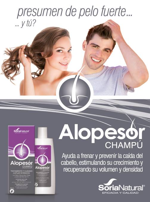Alopesor Champú 200 ml de Soria Natural