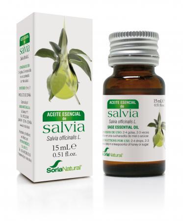 Aceite esencial de salvia 15 ml. de Soria Natural
