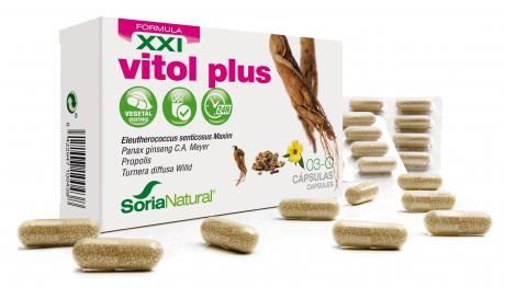 Vitol plus 30 cápsulas de 690 mg Soria Natural