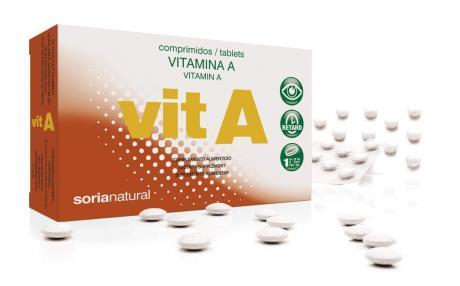 Vitamina A Retard  48 comprimidos de Soria Natural