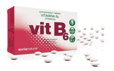 Vitamina B6 Retard 48 comprimidos de Soria Natural