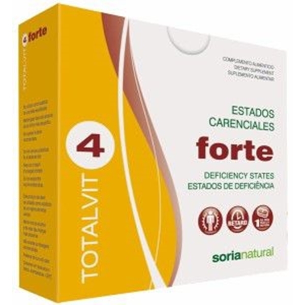 Totalvit 4 Forte 28 comprimidos de 1035 mg de Soria Natural
