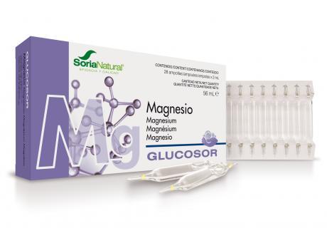 Glucosor magnesio 28  viales de Soria Natural