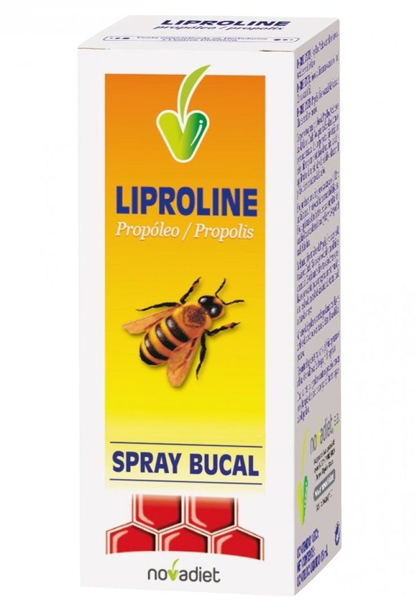 Liproline spray bucal con propóleo 15 ml de Novadiet