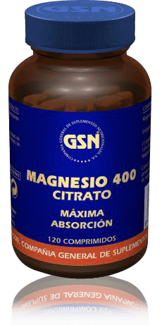 Magnesio 400 Citrato 120 comprimidos de GSN