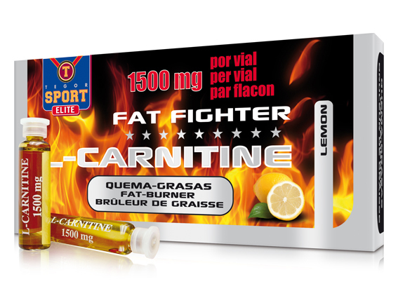 L-Carnitina 20 viales 10 ml 1500 mg de Tegor Sport