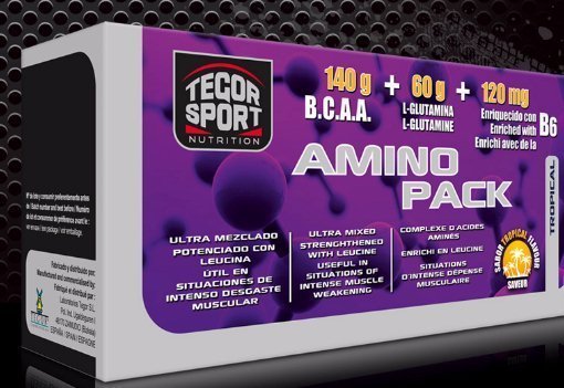 Amino pack 220 gramos 40 sobres de Tegor