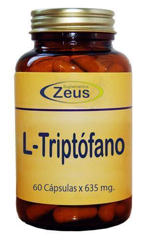 L-Triptofano 635 ZE 60 cápsulas de Zeus