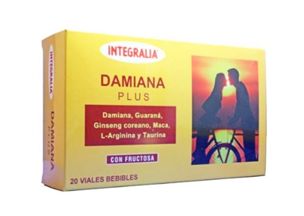 Damiana Plus 20 viales de Integralia