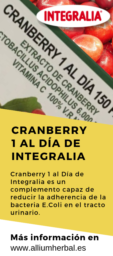 Cranberry 1 al día 30 cápsulas de Integralia