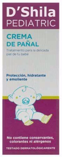 Crema de pañal para bebé 100 ml de D'Shila Pediatric