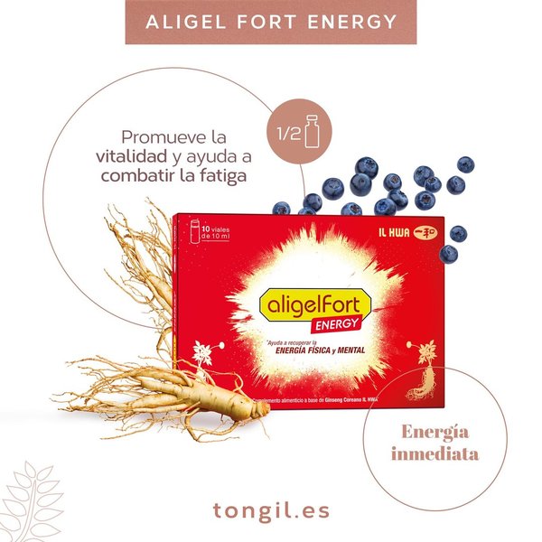 Aligel fort energy 10 ampoules by Il Hwa