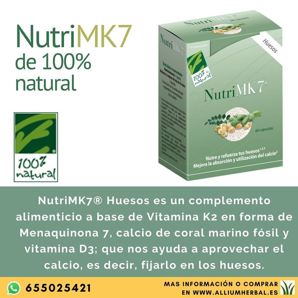 Nutrimk7 45 mcg 60 perlas de 100% Natural