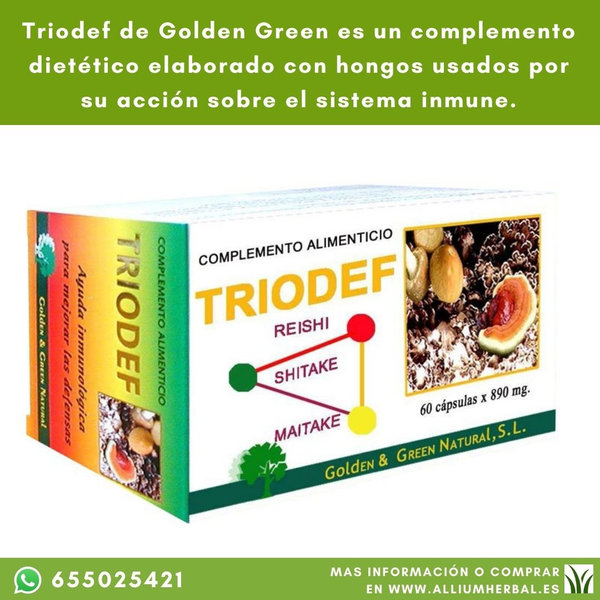 Triodef 60 cápsulas de Golden & Green