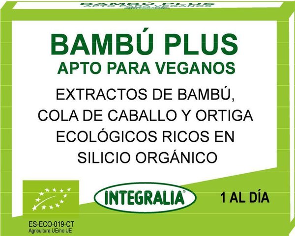 Bambú plus (silicio organico) 30 cápsulas de Integralia