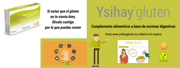 Ysihay® elimina el Gluten de Plameca 20 cápsulas
