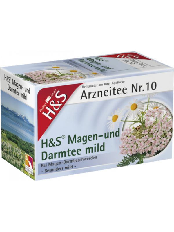 Infusion alemana ARZNEITEE Nº 10 estómago - digestión 20 sobres de H&S