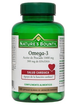 Omega-3 Aceite de Pescado 1000 mg 300 mg de EPA/DHA Nature's Bounty