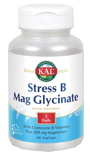 Stress B Mag Glycinate 60 cápsulas de KAL