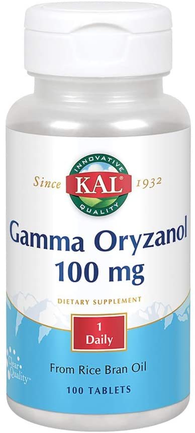 Gamma Oryzanol 100 mg. 100 comprimidos de Solaray