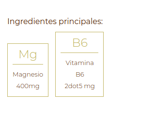 Magnesio + Vitamina B6 100 Comprimidos de Solgar
