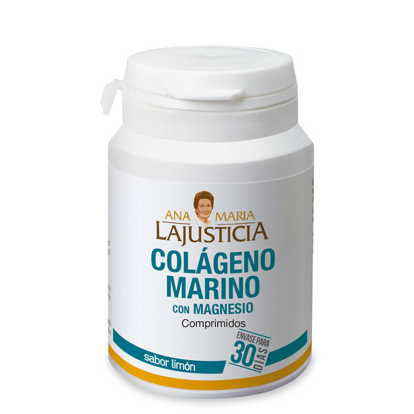 Colágeno marino con magnesio sabor limón ana Maria Lajusticia 180 comprimidos