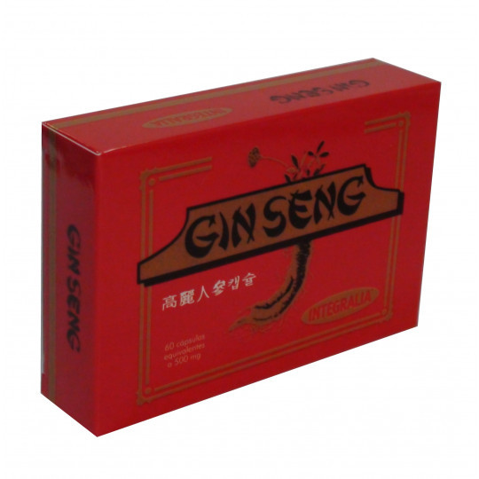 Ginseng Coreano 500 mg 60 cápsulas de Integralia