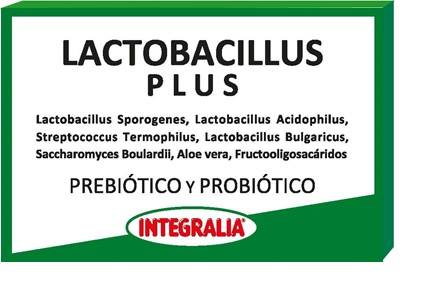 Lactobacillus Plus 60 comprimidos de Integralia