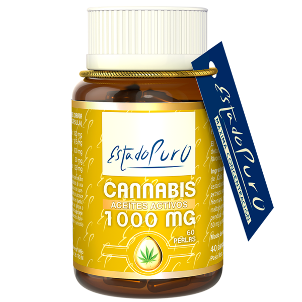 Estado Puro Cannabis 60 perlas 1000 mg de Tongil