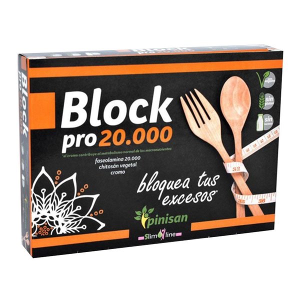 Block pro 20,000 30 capsules 705 mg of Pinisan