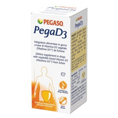 PegaD3 Pegaso (Vitamina D3 vegetal) envase 20 ml de Pegaso